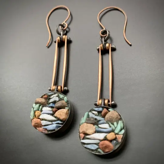 Southwest River Earrings