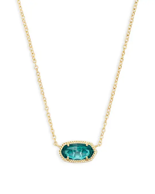 Elisa Pendant Necklace In London Blue