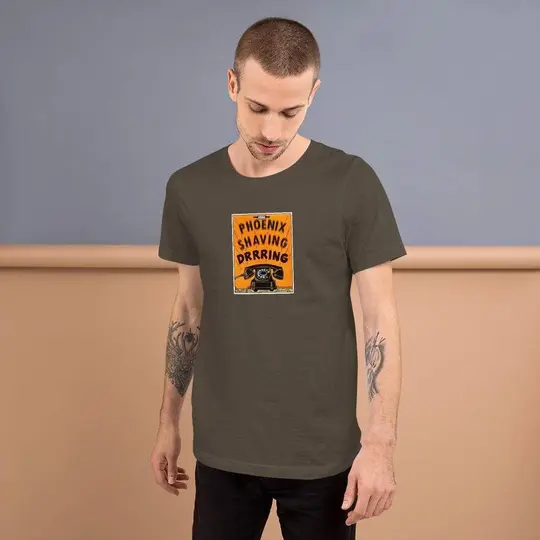 Phoenix Shaving Bakelite Phone Short-Sleeve Unisex T-Shirt
