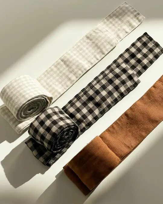 Linen belt - 79"/200 cm