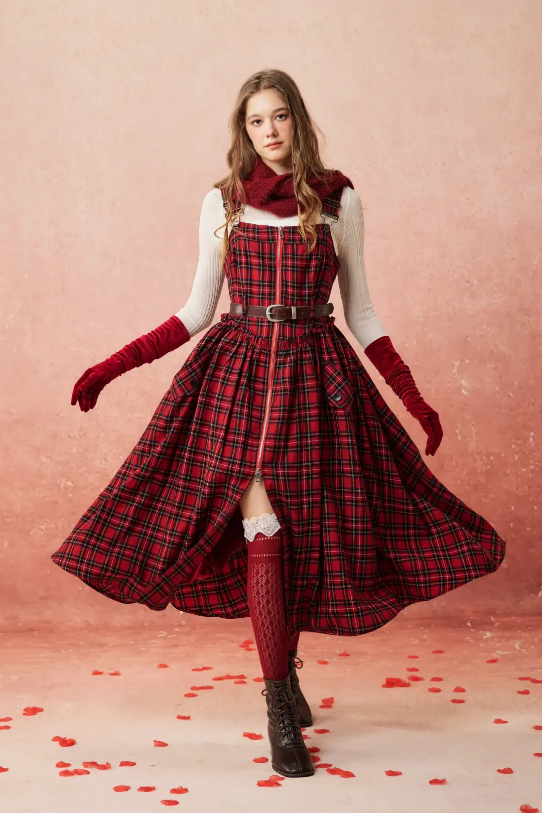 Tess 31 |100% Wool Halter Dress