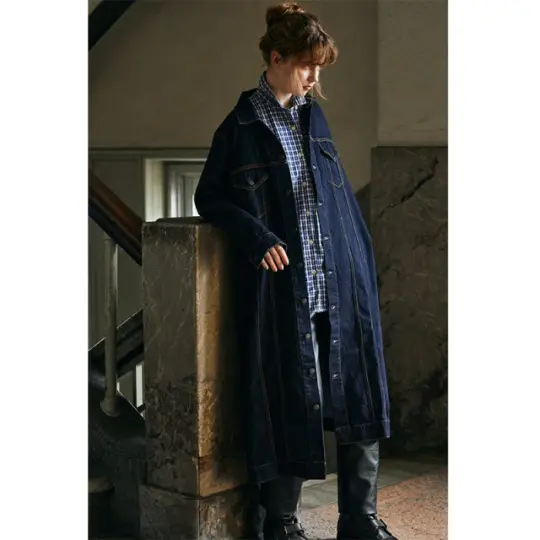 3rd Type Denim Jacket Dress [SDL-4004]
