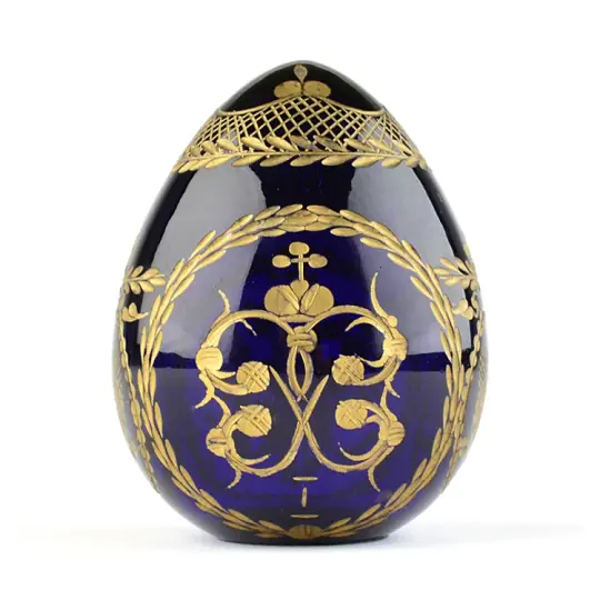 Russian Tsar Peter I Crystal Egg