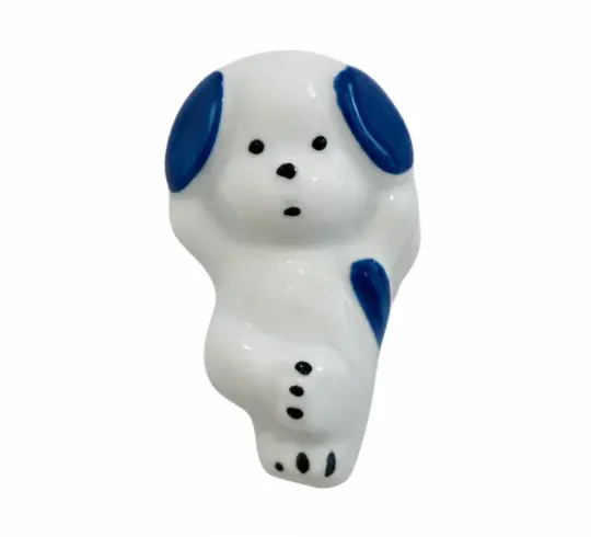 Blue-Eared Dog Chopstick Rest