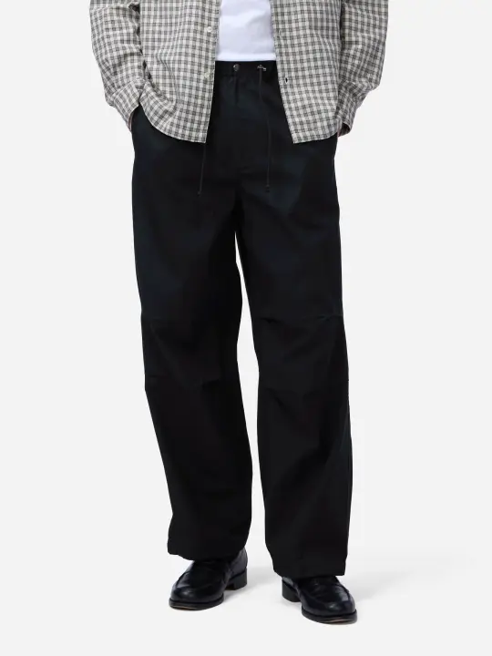 Trooper Pant ~ Black Fatigue Canvas
