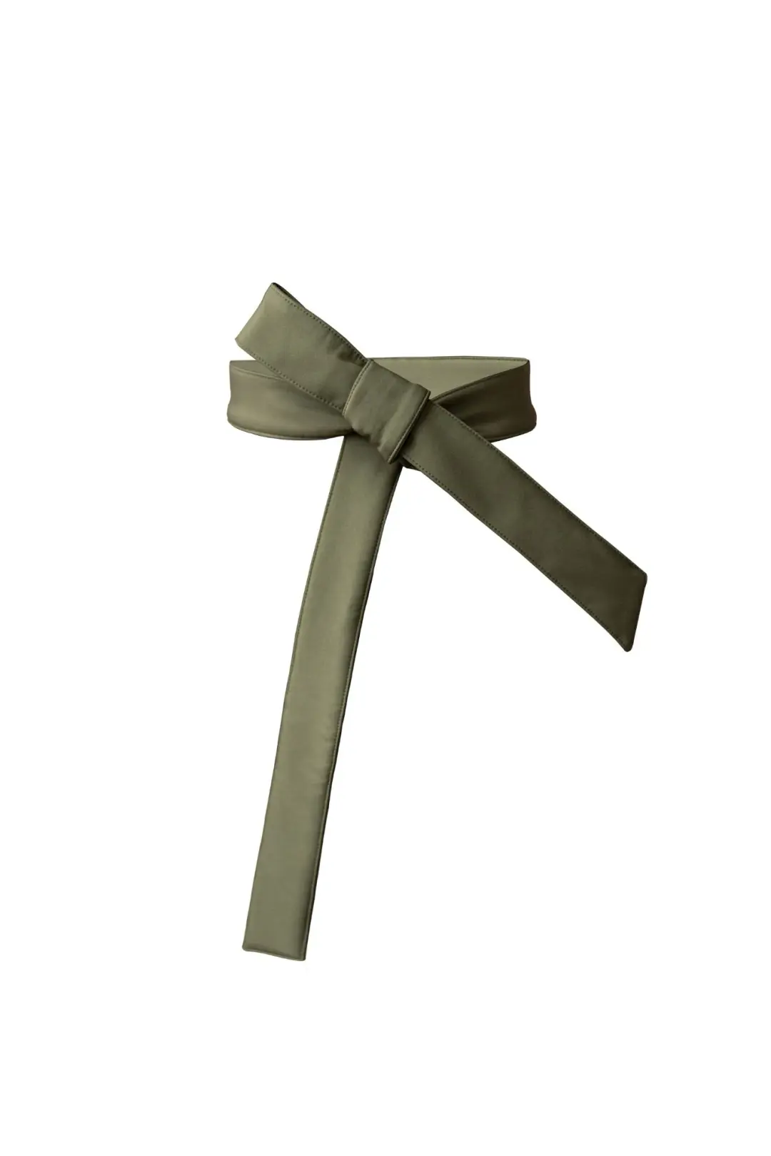 Solid Khaki Green Color Belt | Moss Green
