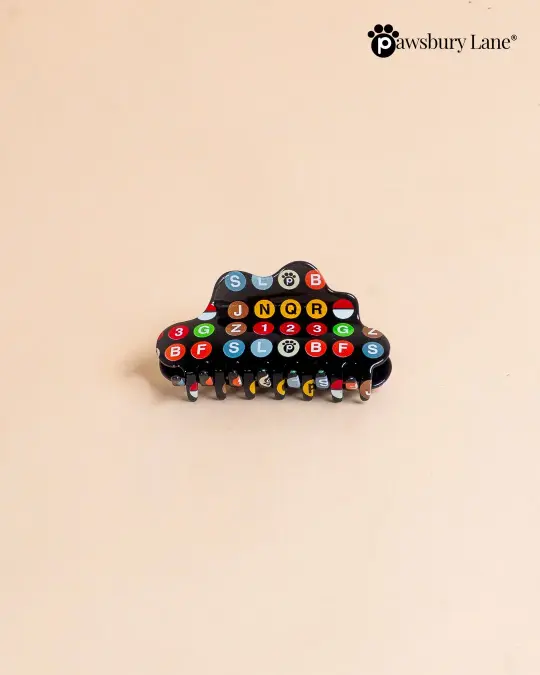 NYC Subway Series - Cloud Claw Clip