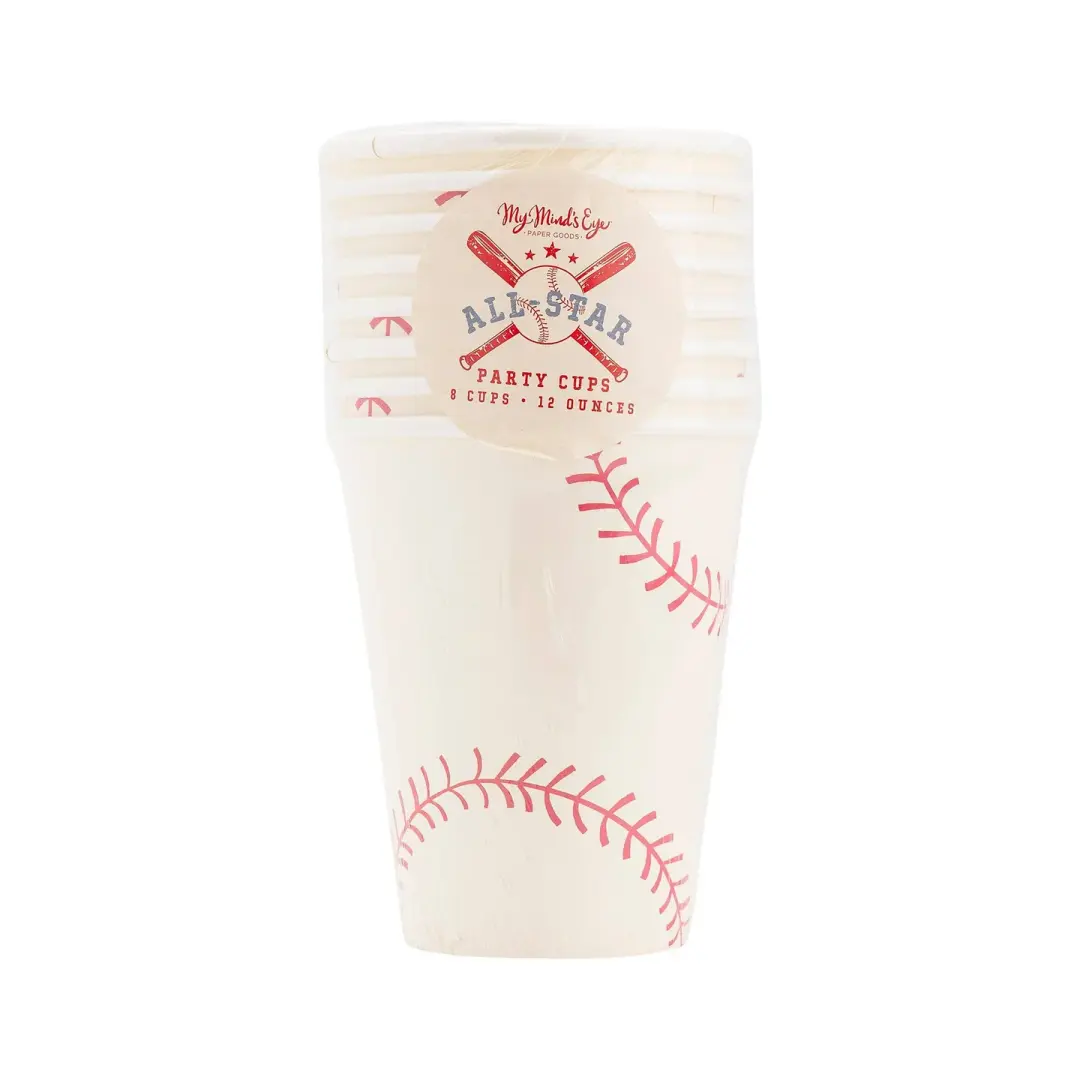 My Mind’s Eye Baseball Paper Cups