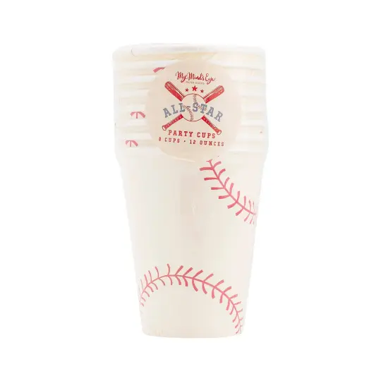 My Mind’s Eye Baseball Paper Cups