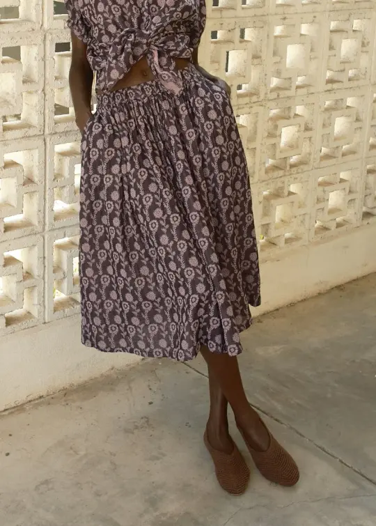 riri skirt | summer 26 | hydrangea