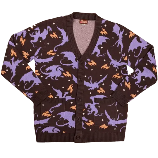 Night Scorcher Dragon Cardigan