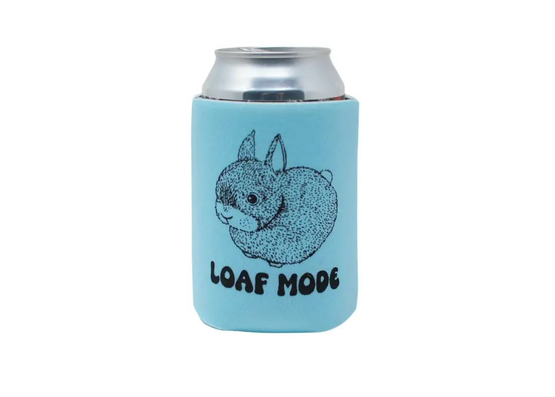 Blue Rabbit Can Holder
