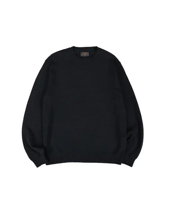 Beams Plus Crew Lily 7G Black