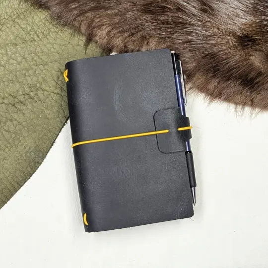 POCKET Traveller's Notebook | Midnight Grey, No. 3
