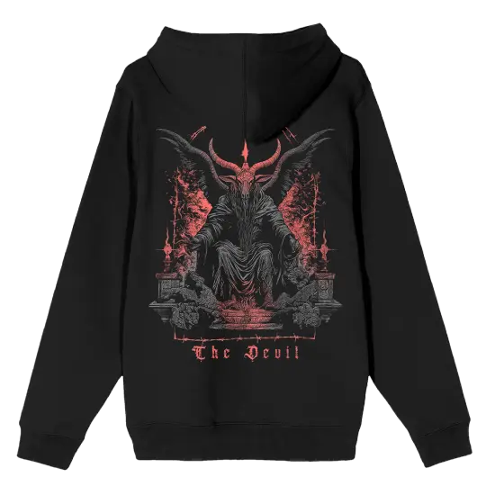 The Devil Zip-Up Hoodie