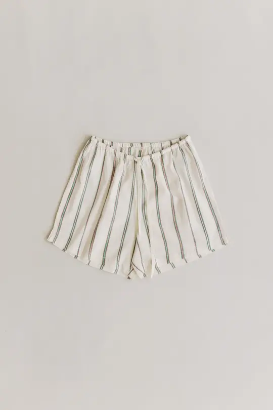 BETTY - PINK GREEN STRIPE
