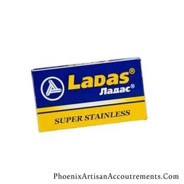 Ladas Super Stainless DE Blade, Pack of 5 blades