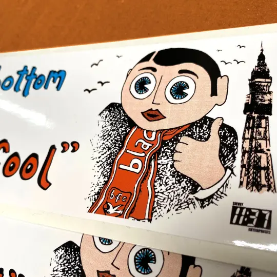 'Blackpool Fool' Bumper Sticker
