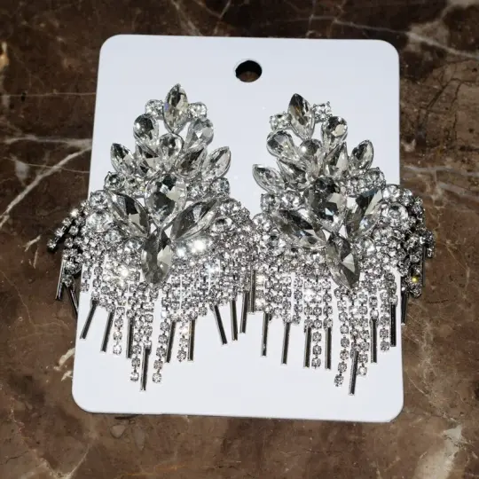 Tamia crystal earrings