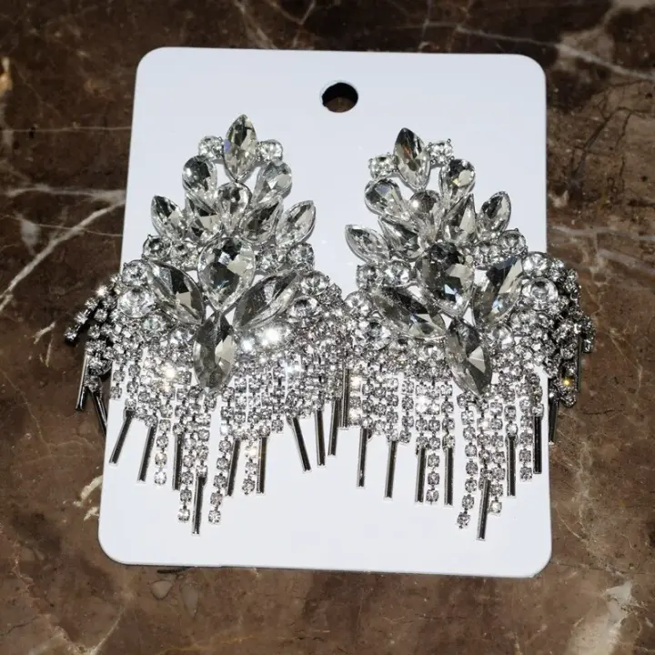 Tamia crystal earrings
