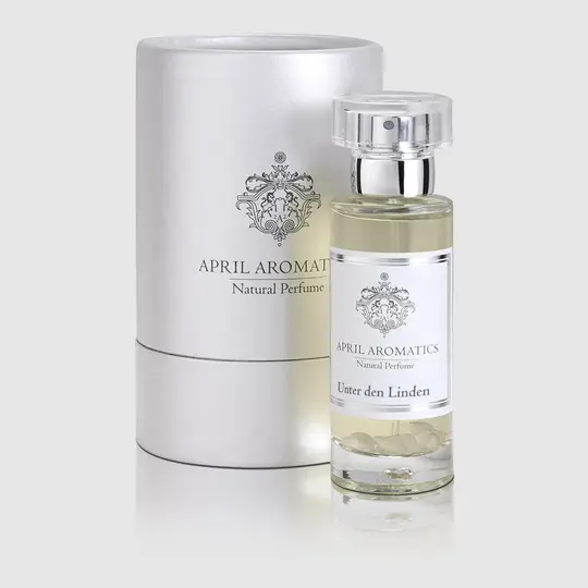 Unter den Linden — natural perfume by April Aromatics, Linden blossom, linden blossom, magnolia and Bergamot, powdery sw…