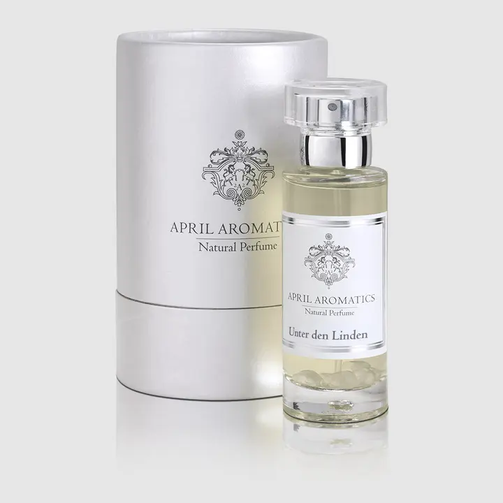 Unter den Linden — natural perfume by April Aromatics, Linden blossom, linden blossom, magnolia and Bergamot, powdery sw…
