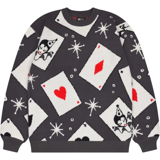 Playing Card Sweater