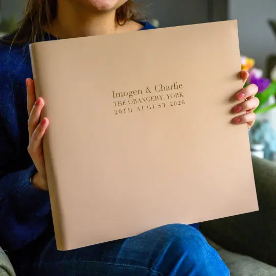 Super Size Upgrade - Create a Super Large Recycled Leather Photo Album