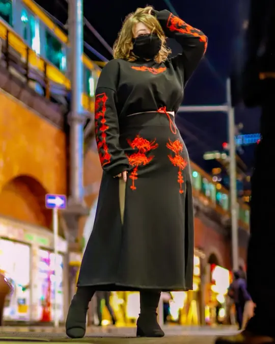 Higanbana (Spider Lily) Skirt
