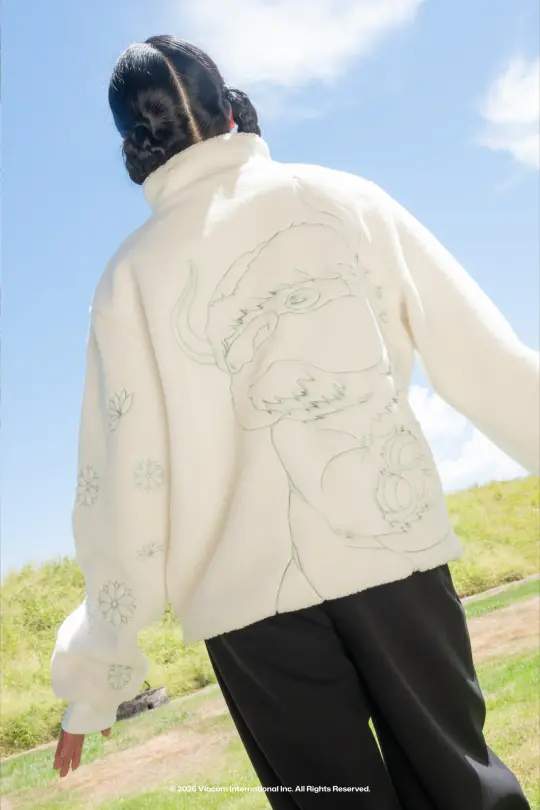 Appa Fluffy 3/4 Zip Sweater
