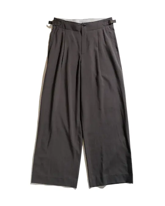 marka Danish Army Trousers 2/72 Washer Wool Tropical M.Gray
