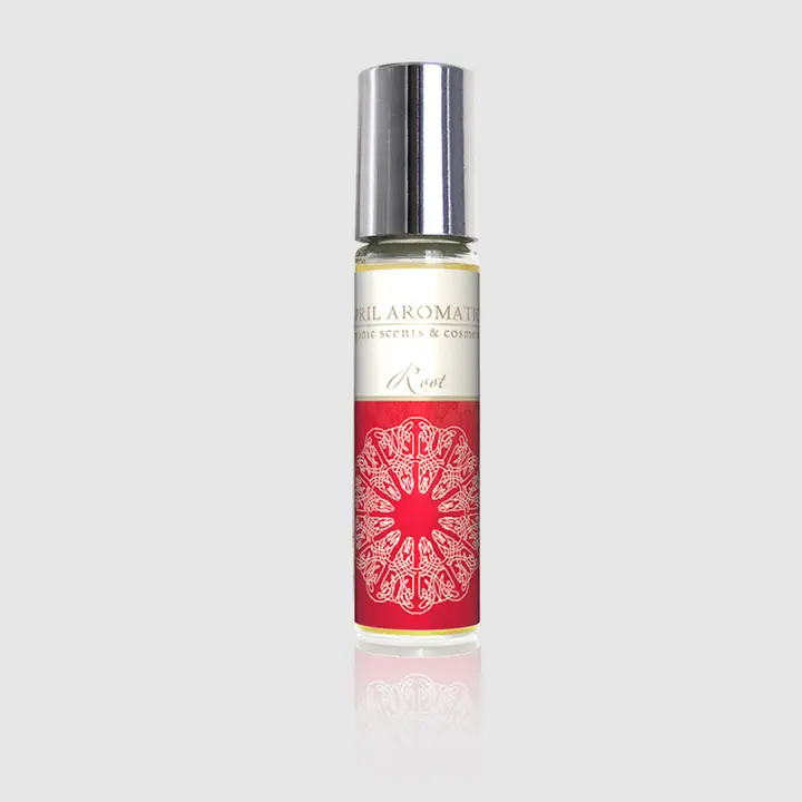 Root Chakra Oil — botanical chakra oils with gemstones for energy centers by April Aromatics, 10 ml