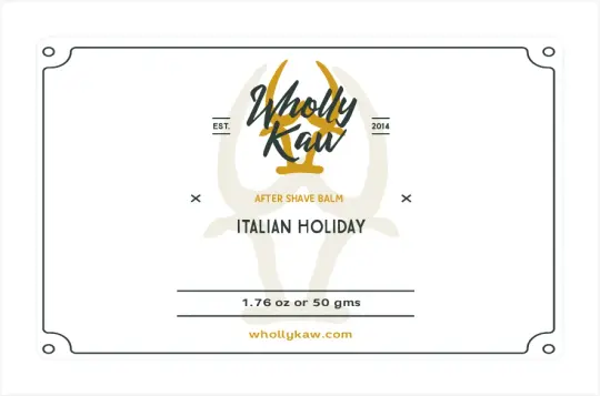 Italian Holiday After Shave Balm