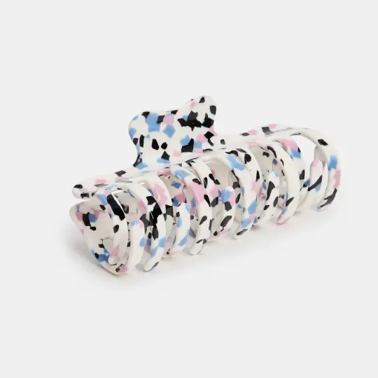 Jojo Claw in Large Terrazzo