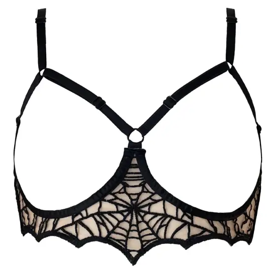 WIRED SPIDERWEB EMBROIDERY HARNESS