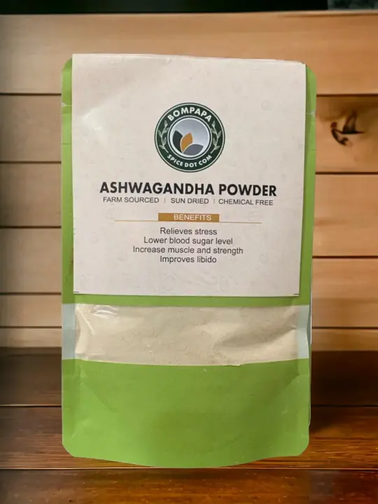 Ashwagandha powder chemical-free & GMO-free