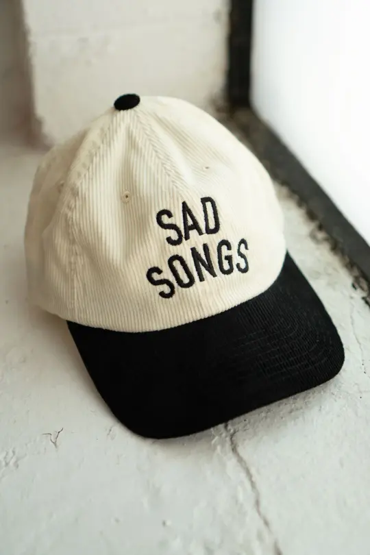 Sad Songs Two-Tone Corduroy Dad Hat