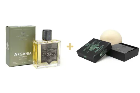 Argania Eau de Parfum + Shower Soap Duo
