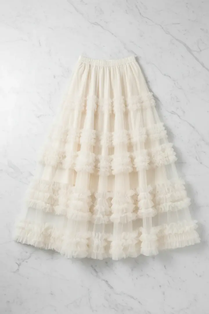 Sally 14 | Romantic layered Tulle Skirt