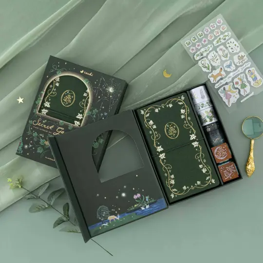 Tsuki ‘Secret Garden’ Travel Notebook Gift Set ☾