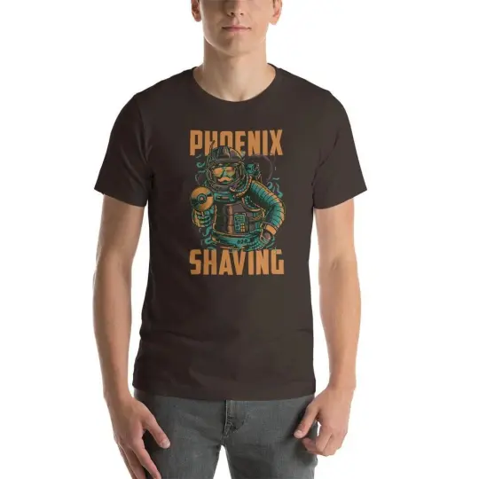 Phoenix Astronaut w/ Green Ray Short-Sleeve Unisex T-Shirt