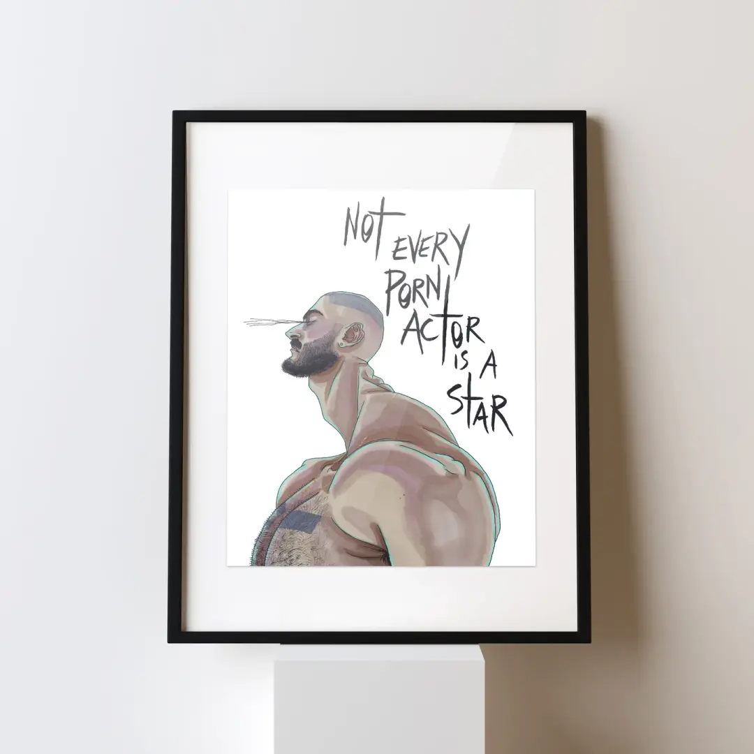 ONLY FANS (François Sagat) – Print