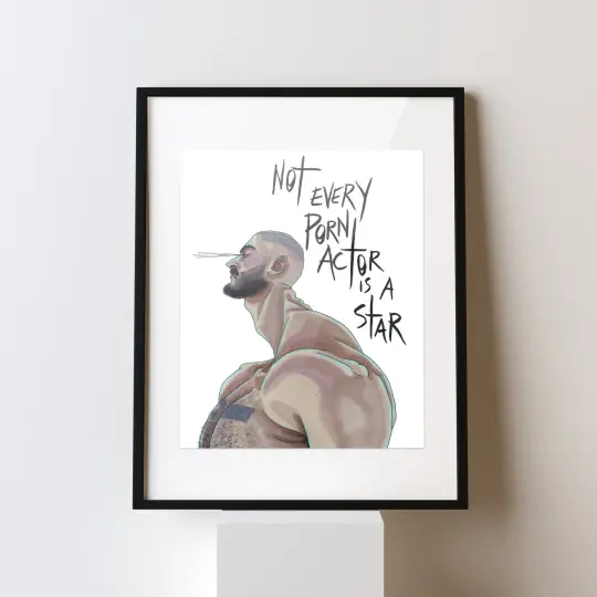 ONLY FANS (François Sagat) – Print