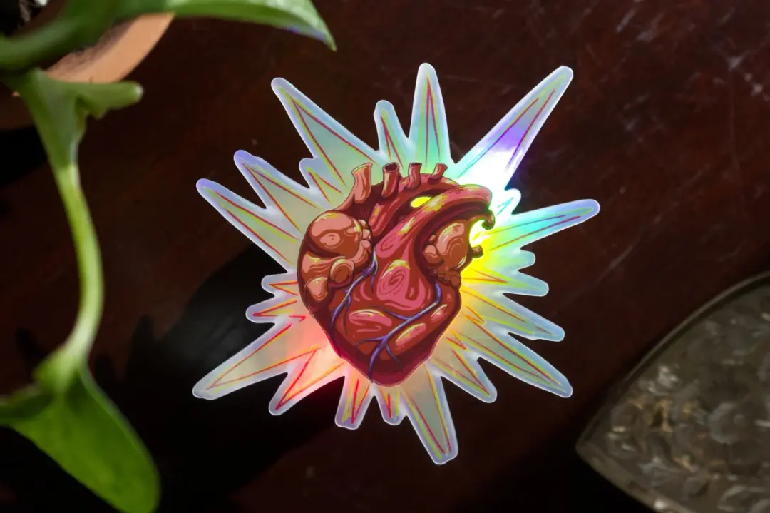 Willing Offering Holo Sticker