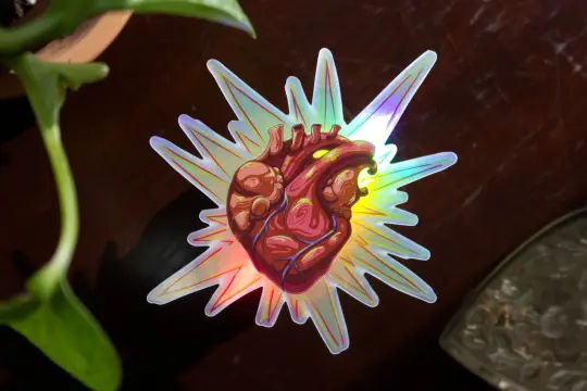 Willing Offering 4" Holographic Sticker