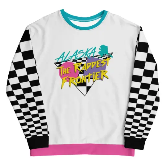 "The Raddest Frontier" Retro Sweatshirt