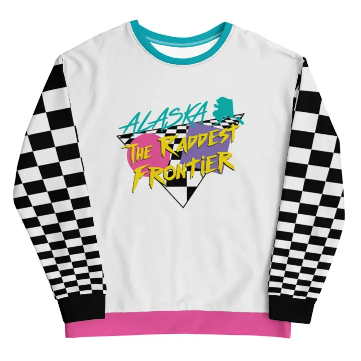 "The Raddest Frontier" Retro Sweatshirt