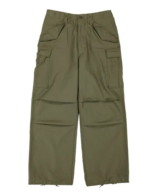 The Real McCoy's MP22101 Trousers, Men's, Field, M-65 Olive