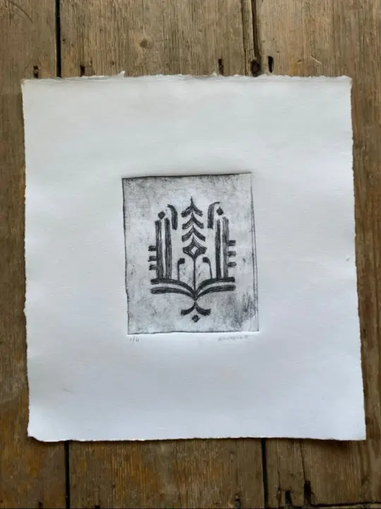 Sigil drypoint