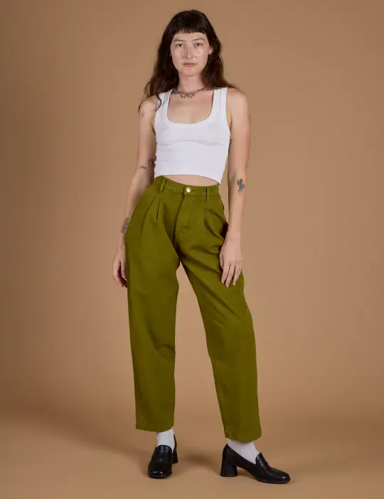 Heritage Trousers - Olive Green